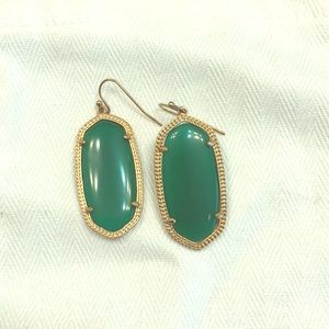 KENDRA SCOTT GREEN SMALL EARRING